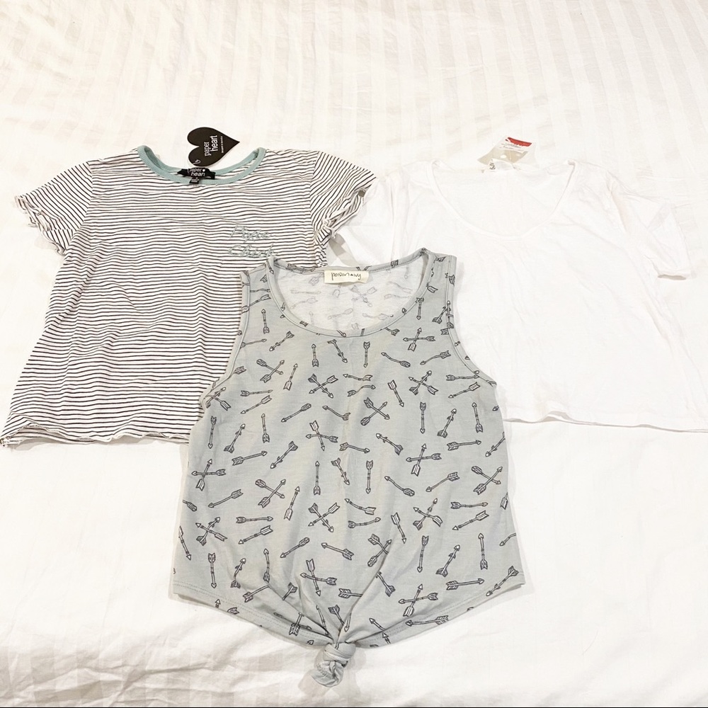 Lot of 3 - Brand New Crop Tops